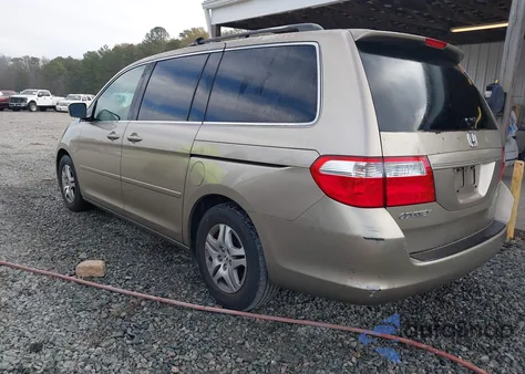 2006 Honda Odyssey Ex from USA, damaged, VIN 5FNRL38416B084315